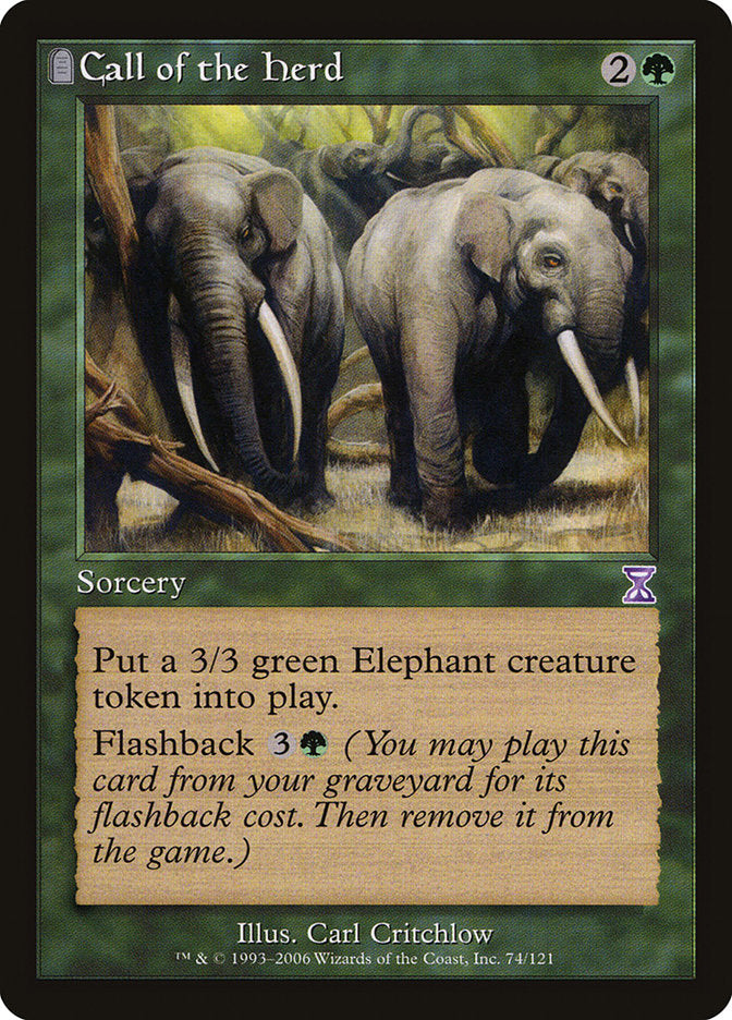 Call of the Herd [Time Spiral Timeshifted] | Webway Games