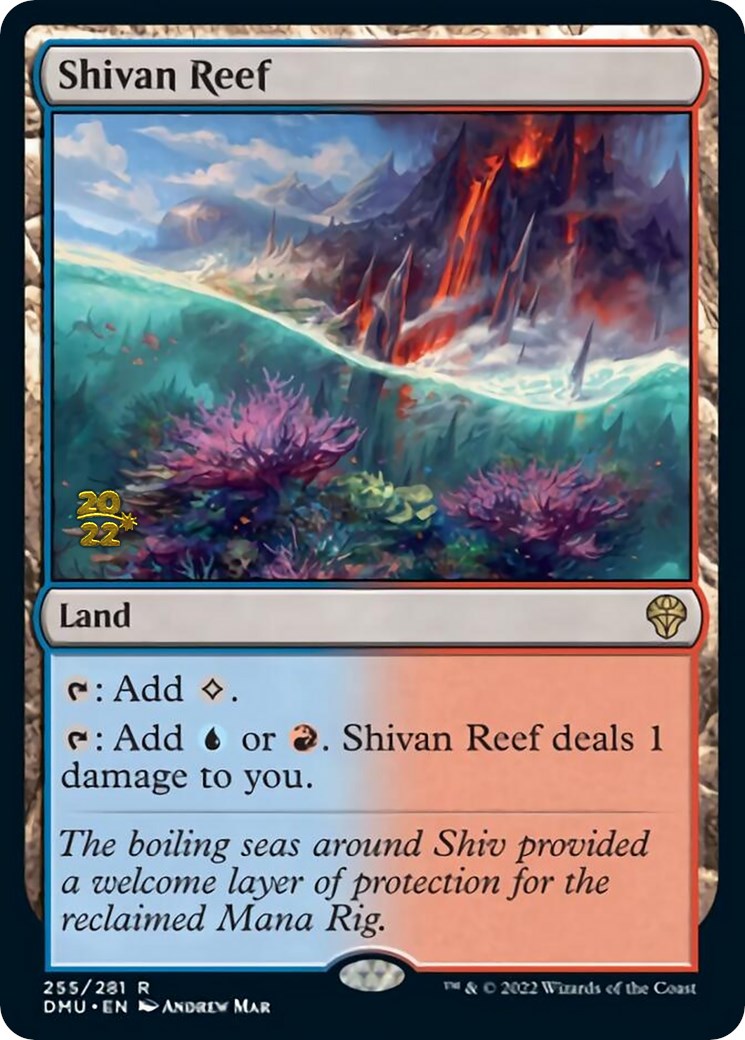 Shivan Reef [Dominaria United Prerelease Promos] | Webway Games