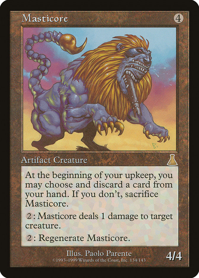 Masticore [Urza's Destiny] | Webway Games