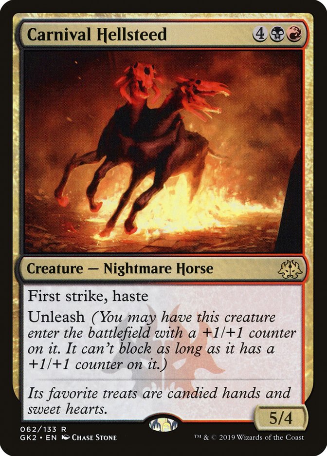 Carnival Hellsteed [Ravnica Allegiance Guild Kit] | Webway Games