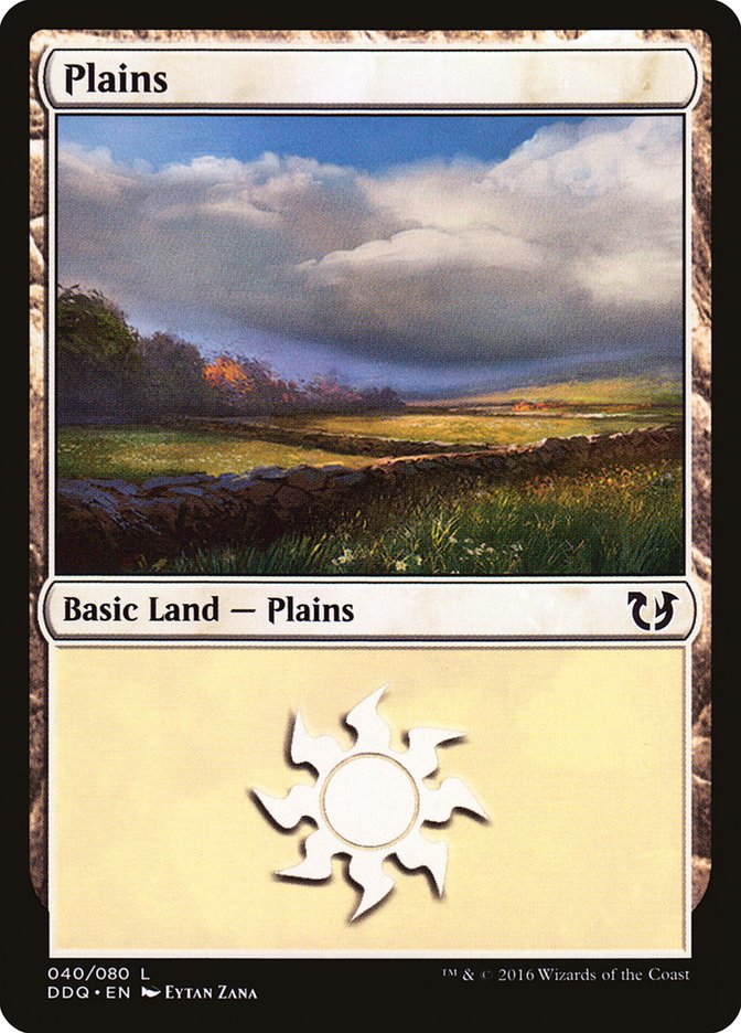 Plains (#40) [Duel Decks: Blessed vs. Cursed] | Webway Games