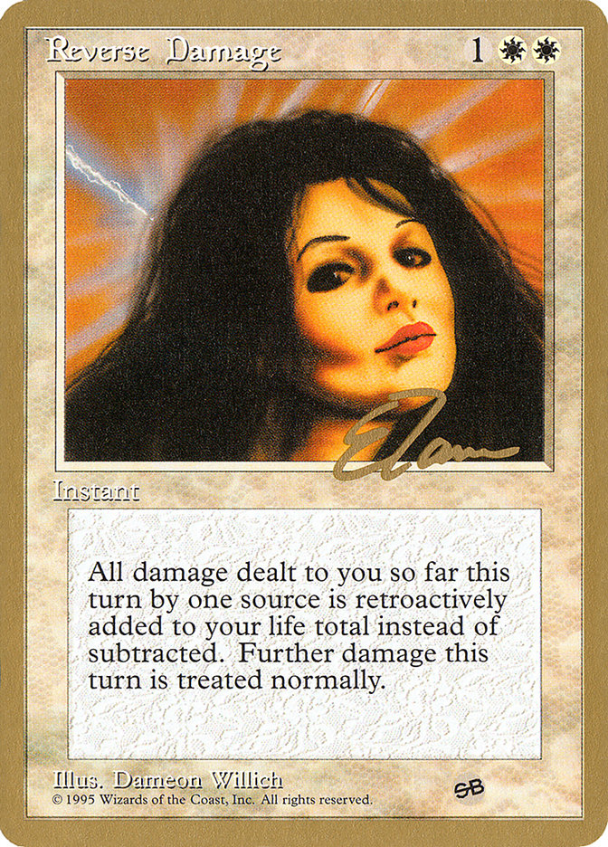 Reverse Damage (Eric Tam) (SB) [Pro Tour Collector Set] | Webway Games