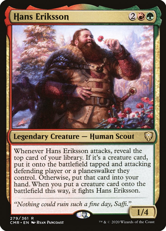 Hans Eriksson [Commander Legends] | Webway Games