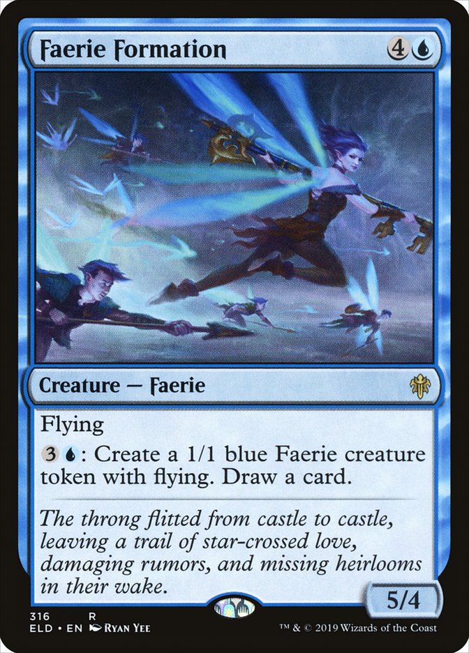 Faerie Formation [Throne of Eldraine] | Webway Games
