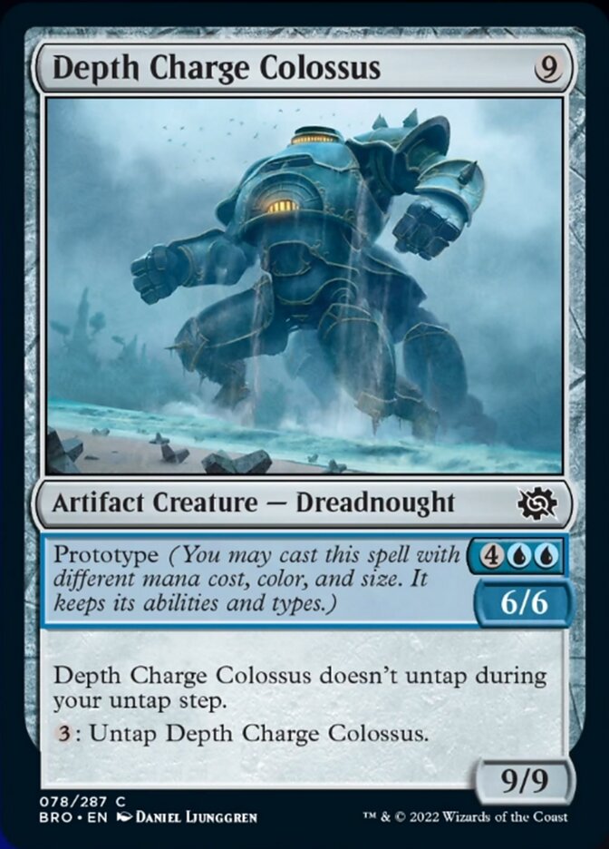 Depth Charge Colossus [The Brothers' War] | Webway Games