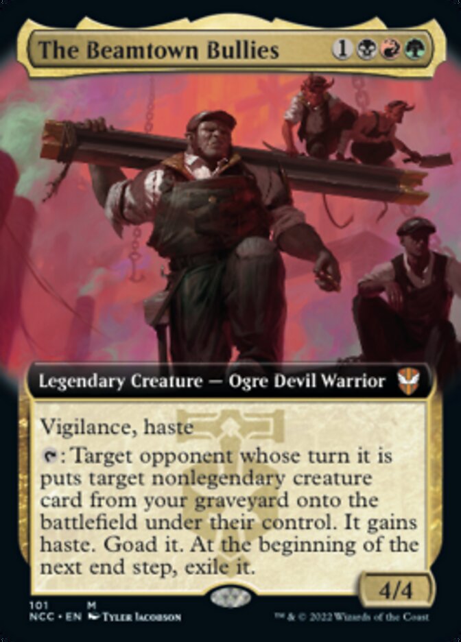 The Beamtown Bullies (Extended Art) [Streets of New Capenna Commander] | Webway Games