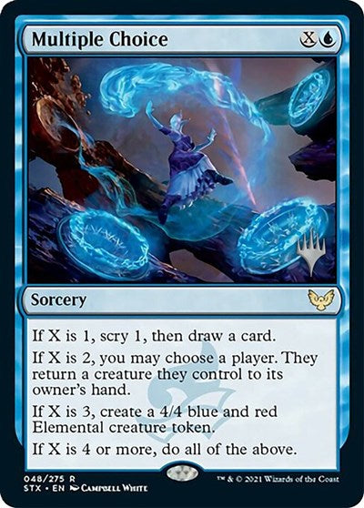 Multiple Choice (Promo Pack) [Strixhaven: School of Mages Promos] | Webway Games