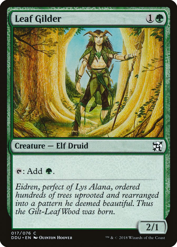 Leaf Gilder [Duel Decks: Elves vs. Inventors] | Webway Games