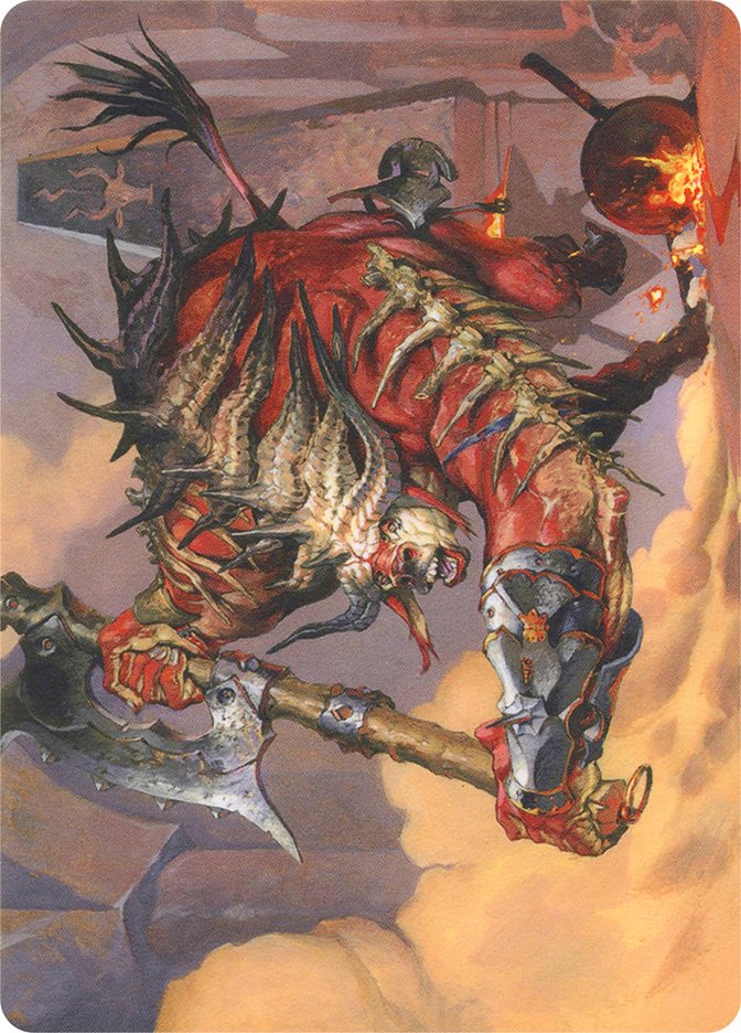 Spinehorn Minotaur (Art Series) [Art Series: Modern Horizons] | Webway Games