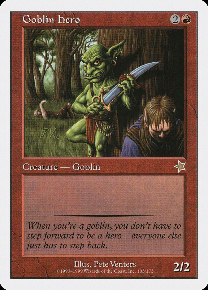 Goblin Hero [Starter 1999] | Webway Games
