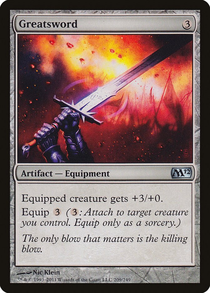 Greatsword [Magic 2012] | Webway Games