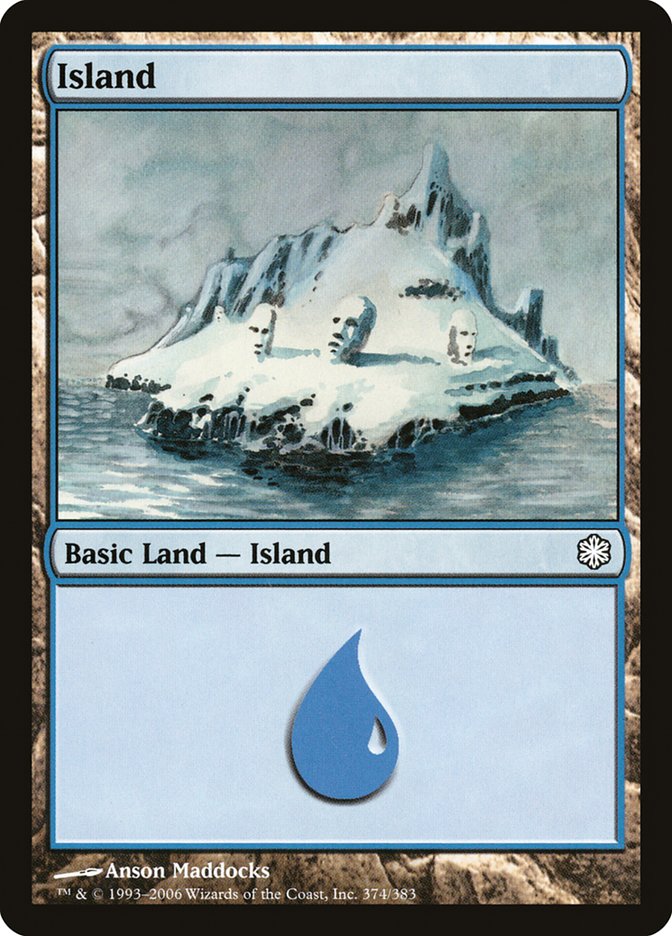 Island (#374) [Coldsnap Theme Decks] | Webway Games