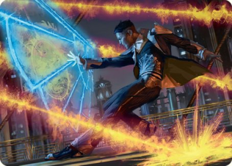 Wingshield Agent Art Card [Streets of New Capenna Art Series] | Webway Games