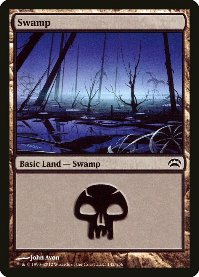Swamp (#142) [Planechase 2012] | Webway Games