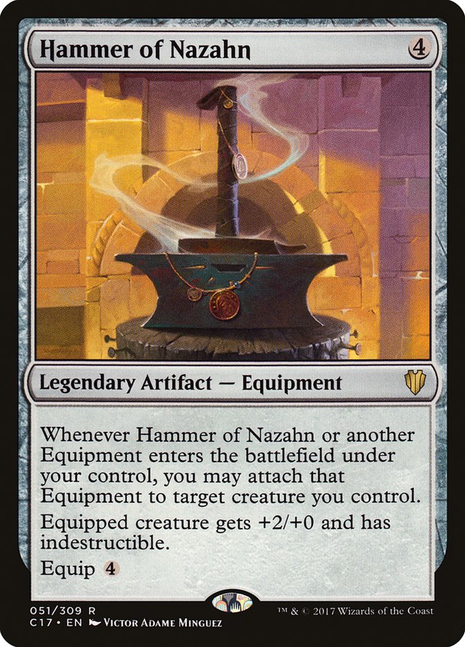 Hammer of Nazahn [Commander 2017] | Webway Games