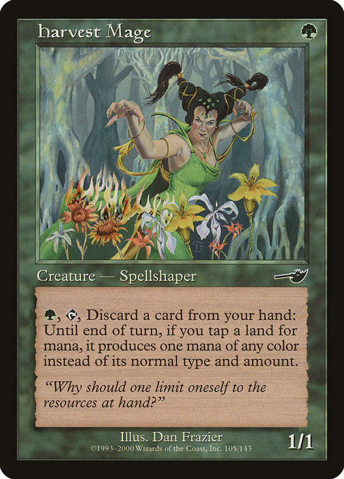 Harvest Mage [Nemesis] | Webway Games