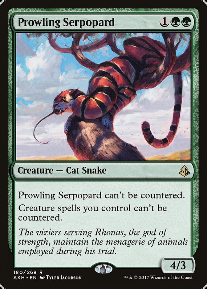 Prowling Serpopard [Amonkhet] | Webway Games