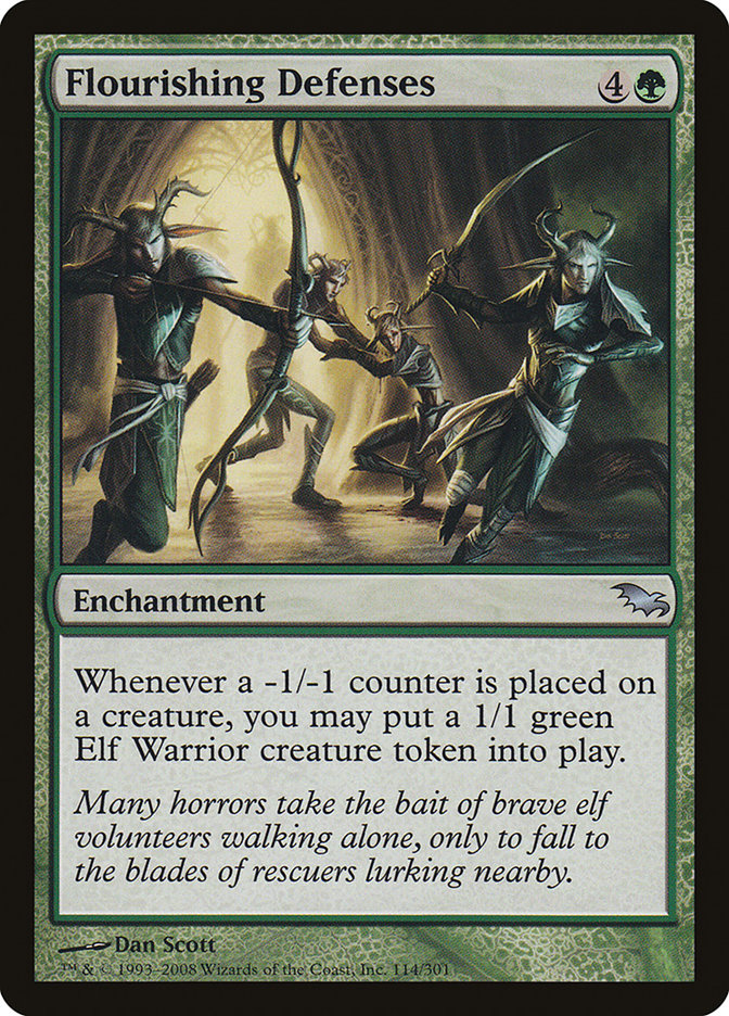 Flourishing Defenses [Shadowmoor] | Webway Games
