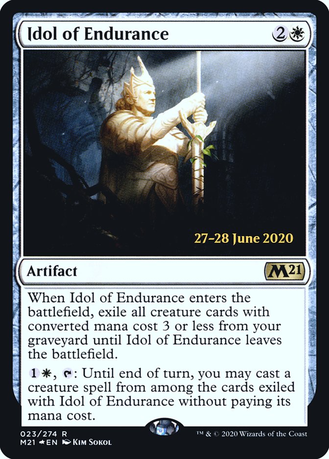 Idol of Endurance  [Core Set 2021 Prerelease Promos] | Webway Games