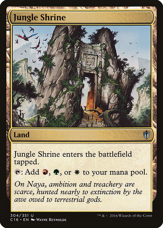 Jungle Shrine [Commander 2016] | Webway Games