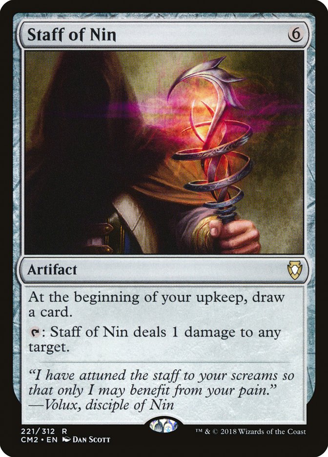 Staff of Nin [Commander Anthology Volume II] | Webway Games