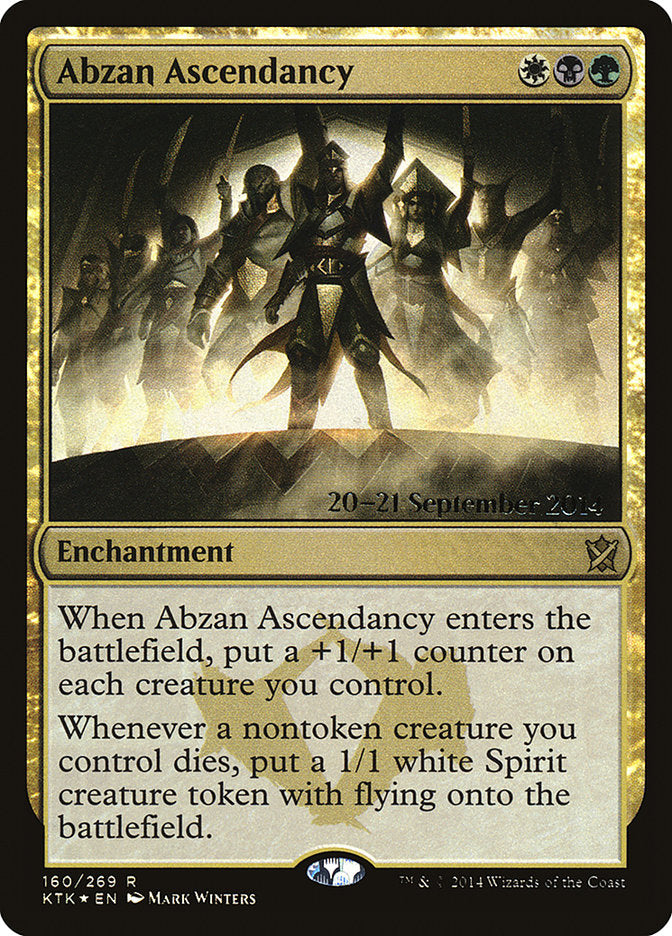 Abzan Ascendancy  (Prerelease) [Khans of Tarkir Prerelease Promos] | Webway Games