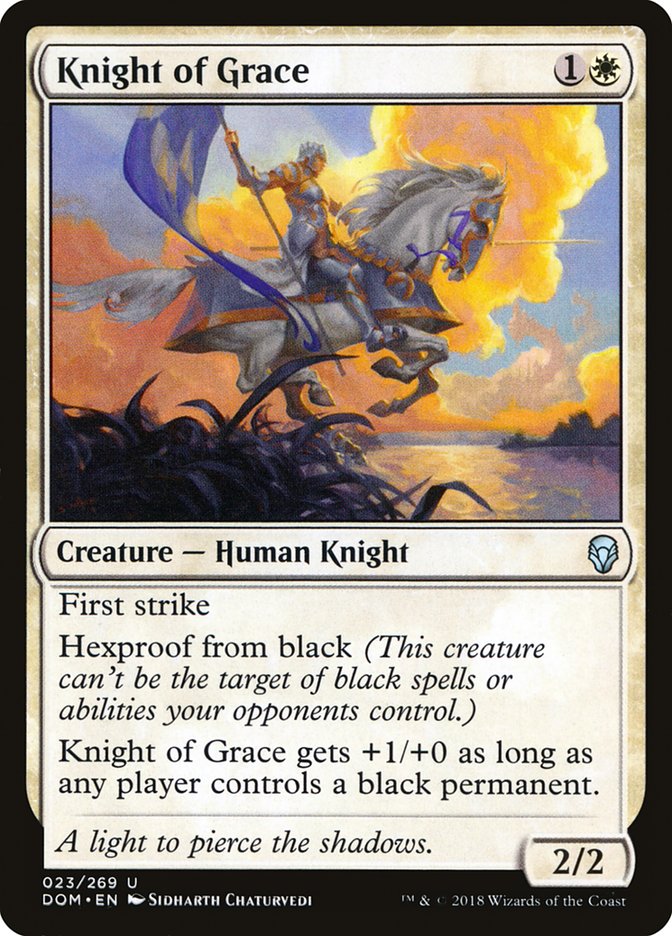 Knight of Grace [Dominaria] | Webway Games