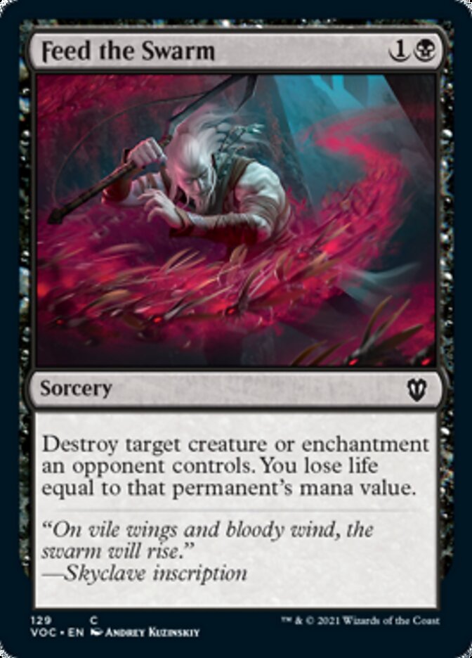 Feed the Swarm [Innistrad: Crimson Vow Commander] | Webway Games
