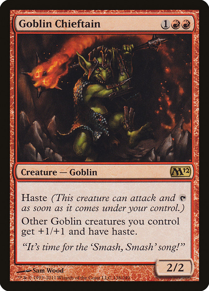 Goblin Chieftain [Magic 2012] | Webway Games