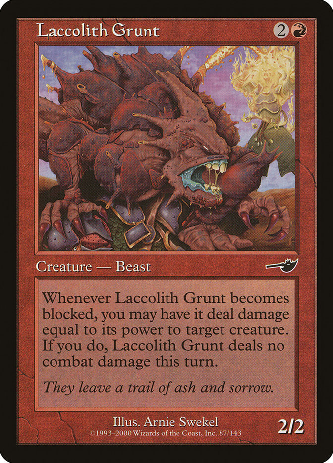 Laccolith Grunt [Nemesis] | Webway Games
