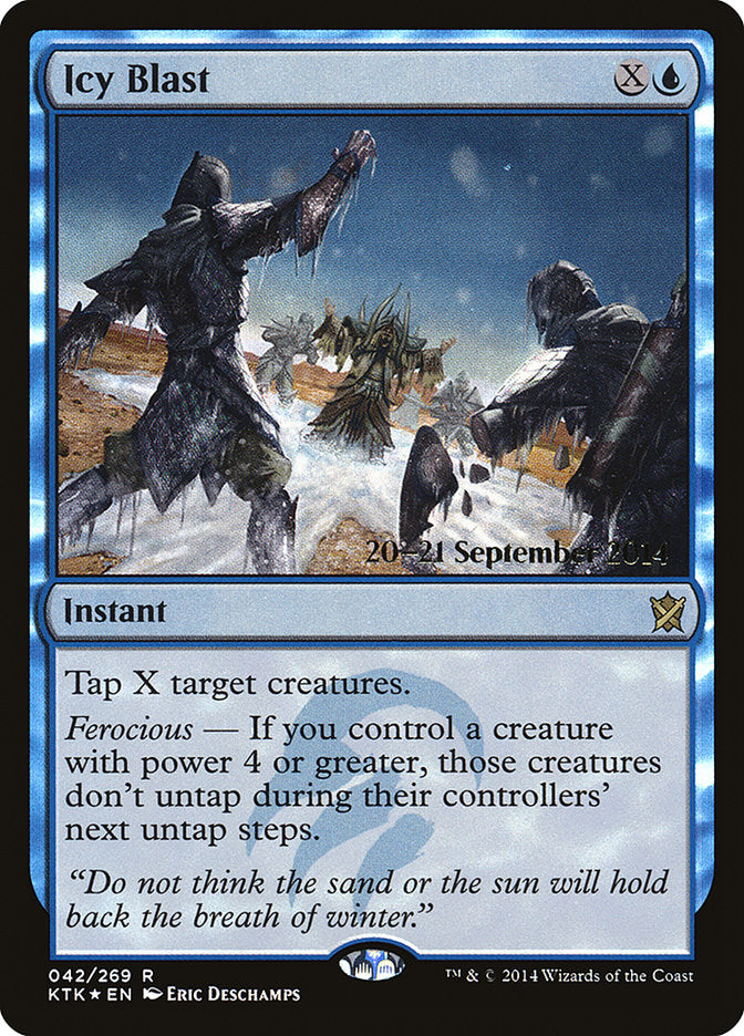 Icy Blast  (Prerelease) [Khans of Tarkir Prerelease Promos] | Webway Games