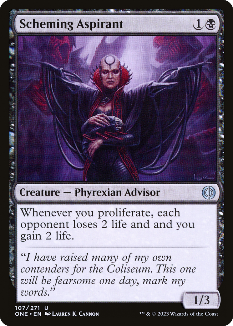 Scheming Aspirant [Phyrexia: All Will Be One] | Webway Games