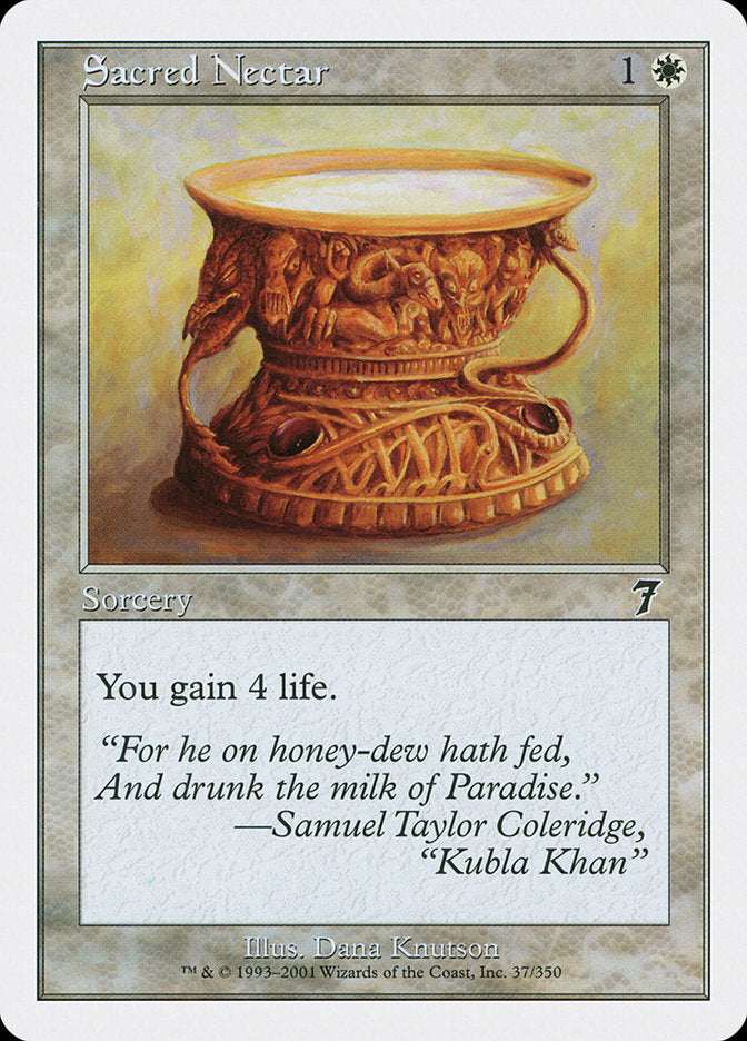 Sacred Nectar [Seventh Edition] | Webway Games