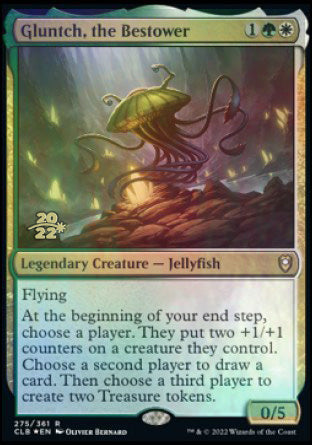 Gluntch, the Bestower [Commander Legends: Battle for Baldur's Gate Prerelease Promos] | Webway Games