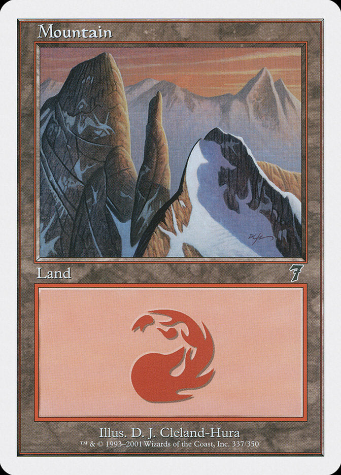 Mountain (#337) [Seventh Edition] | Webway Games