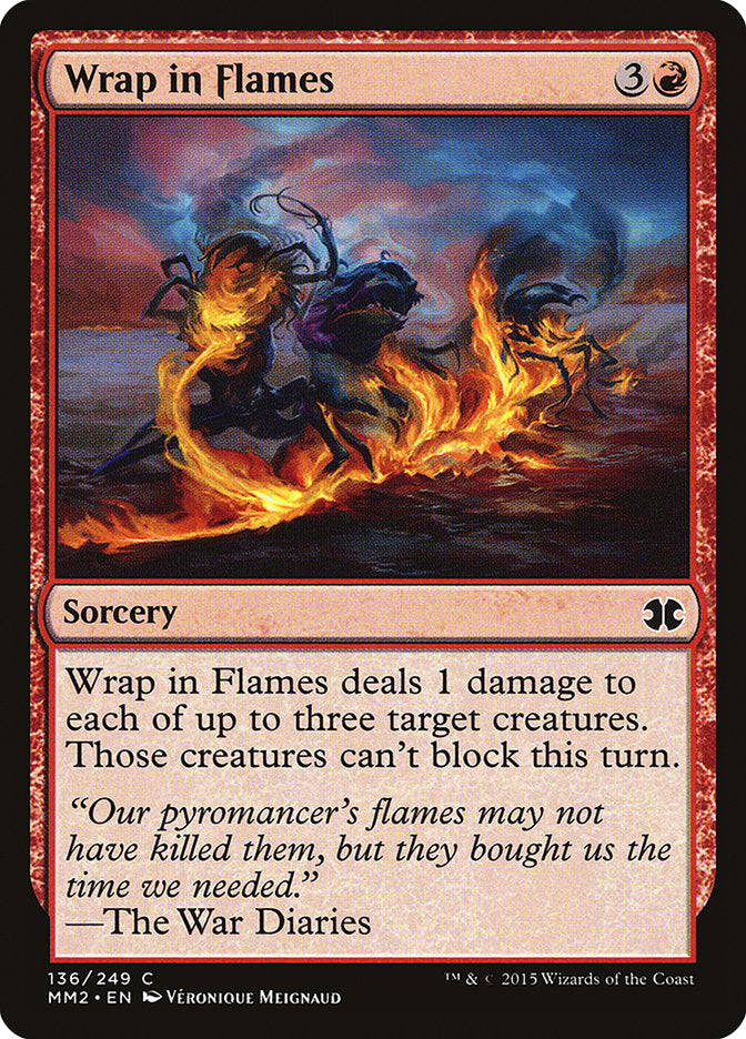 Wrap in Flames [Modern Masters 2015] | Webway Games