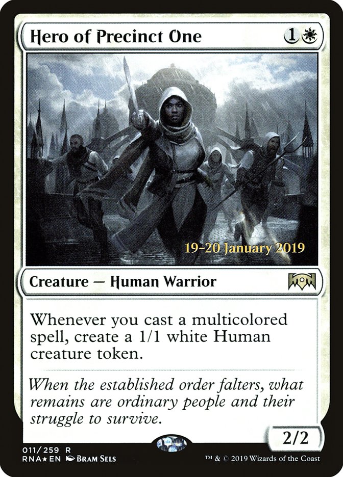 Hero of Precinct One [Ravnica Allegiance Prerelease Promos] | Webway Games