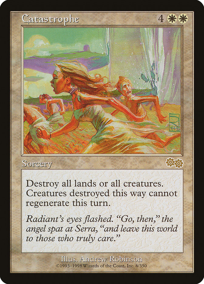 Catastrophe [Urza's Saga] | Webway Games