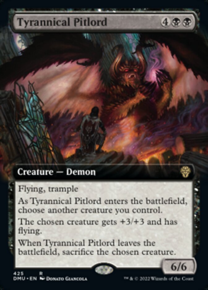 Tyrannical Pitlord (Extended Art) [Dominaria United] | Webway Games