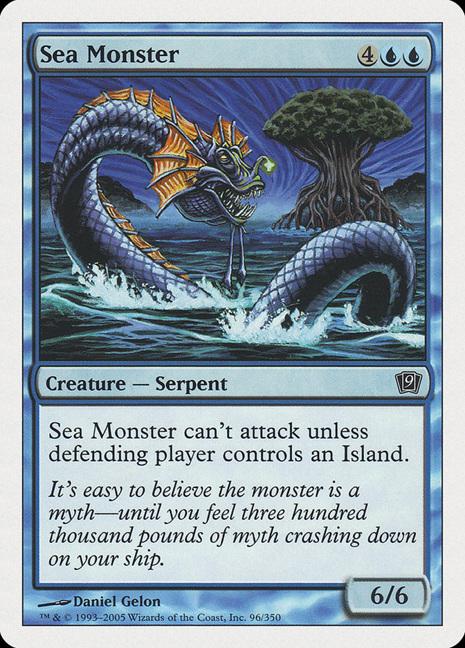 Sea Monster [Ninth Edition] | Webway Games