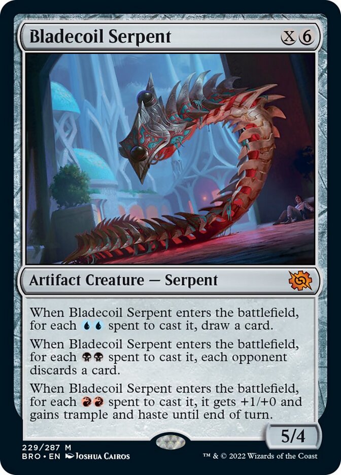 Bladecoil Serpent [The Brothers' War] | Webway Games