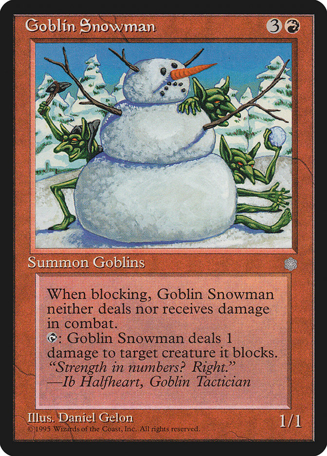 Goblin Snowman [Ice Age] | Webway Games