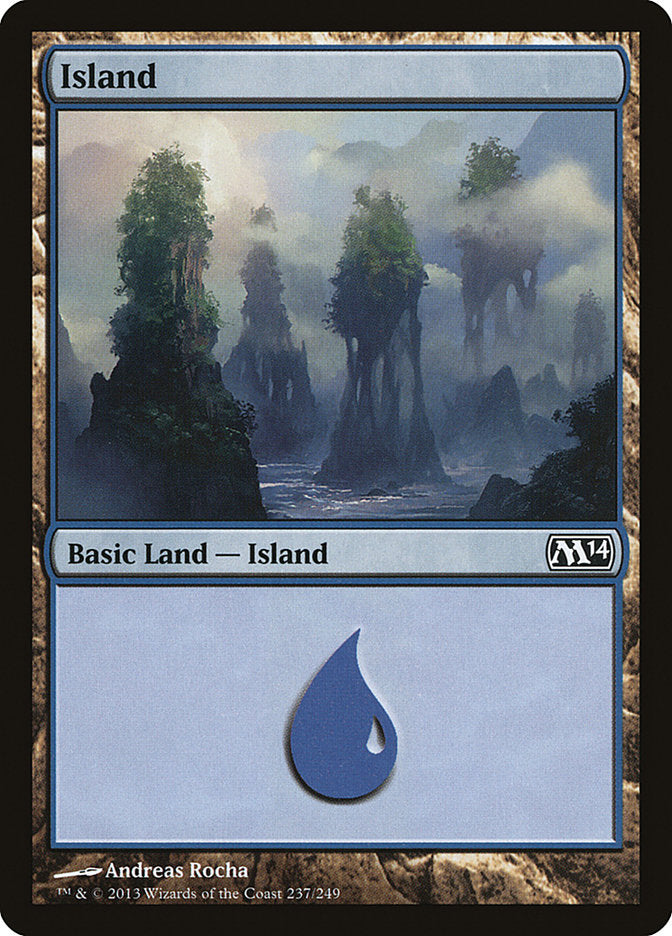 Island (#237) [Magic 2014] | Webway Games