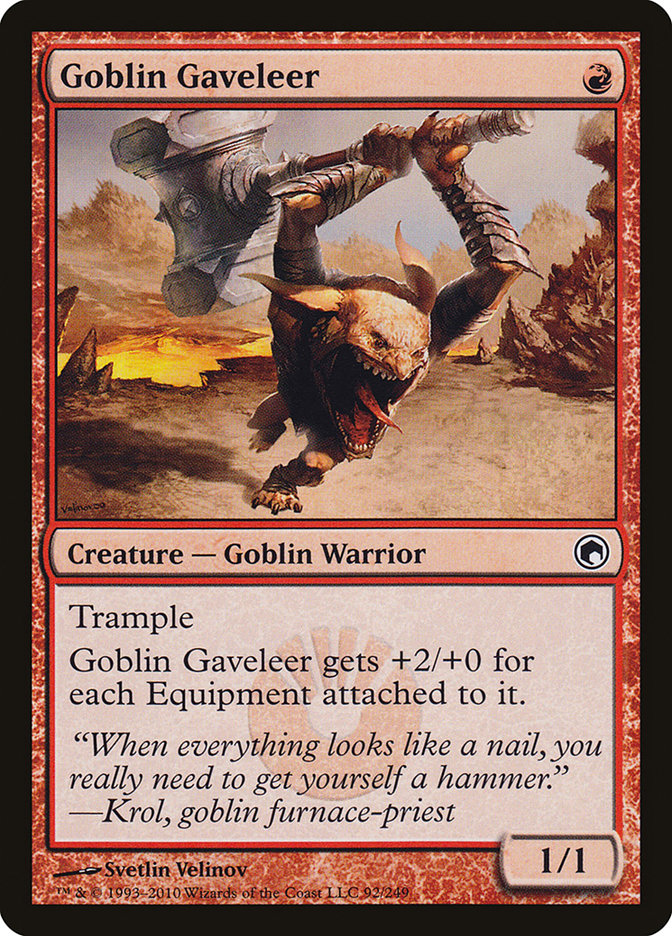 Goblin Gaveleer [Scars of Mirrodin] | Webway Games