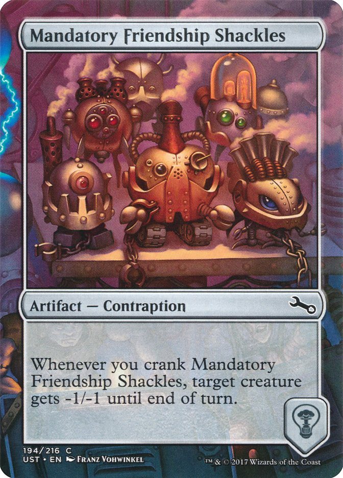 Mandatory Friendship Shackles [Unstable] | Webway Games