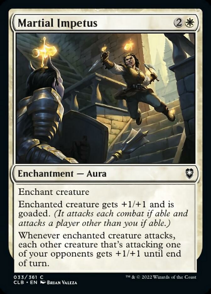 Martial Impetus [Commander Legends: Battle for Baldur's Gate] | Webway Games