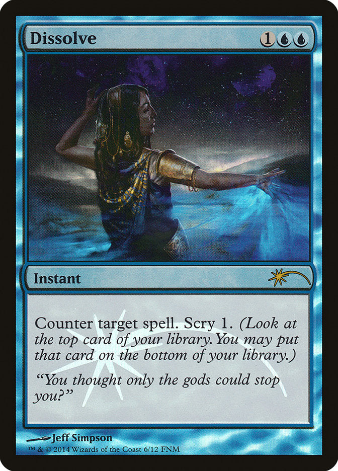 Dissolve [Friday Night Magic 2014] | Webway Games