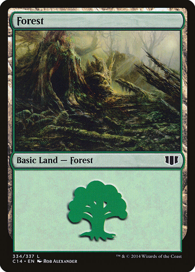 Forest (#334) [Commander 2014] | Webway Games