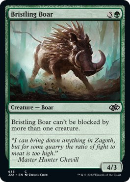 Bristling Boar [Jumpstart 2022] | Webway Games
