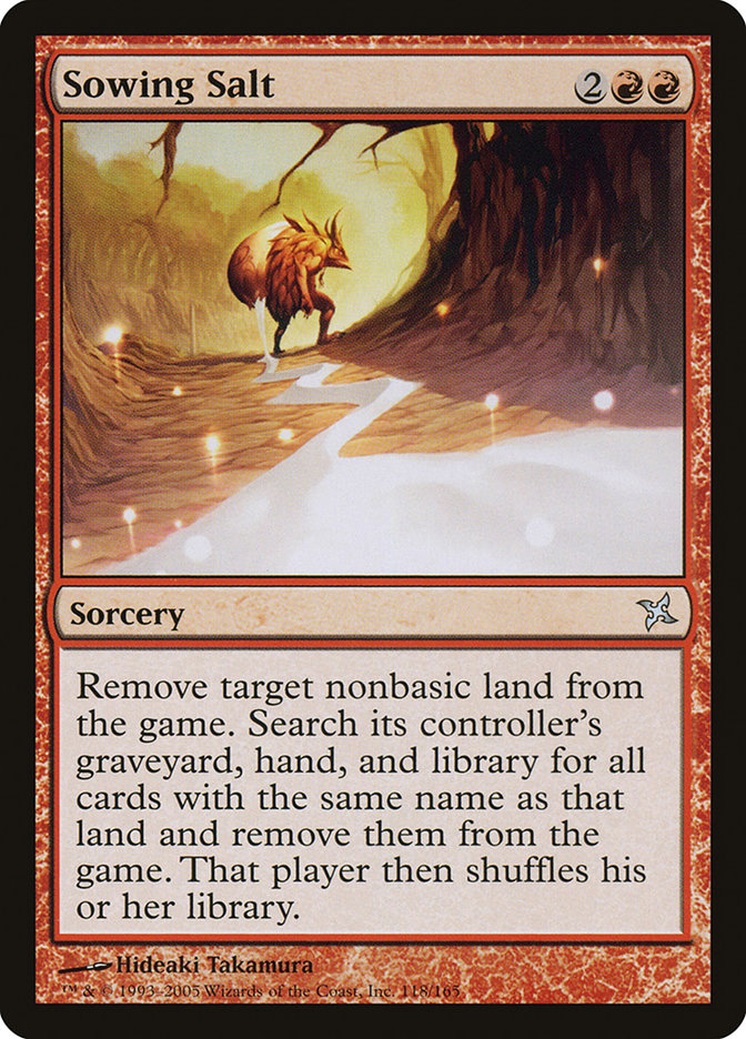 Sowing Salt [Betrayers of Kamigawa] | Webway Games